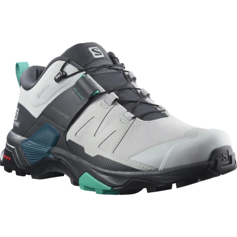 Tênis De Caminhada Salomon X Ultra 4 GTX Feminino Branco Pretas | PT P34875